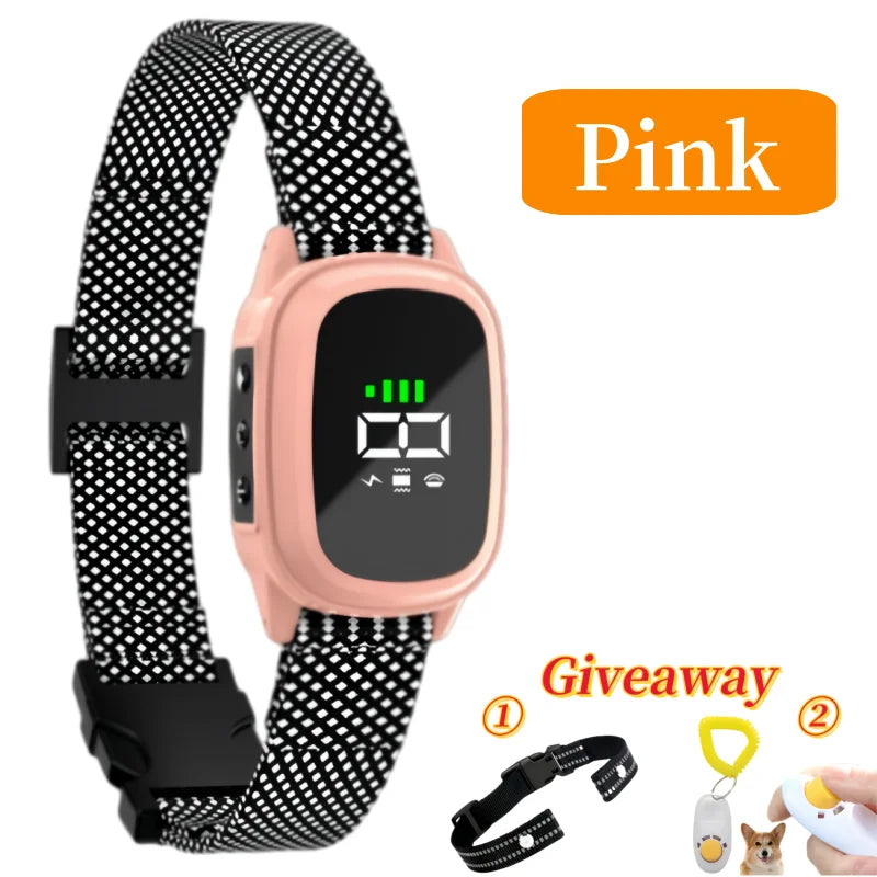 YHLC Automatic Anti Barking Dog Collar, Rechargeable Bark Stopper, Stop Barkin, Electric Training Collar for Dog