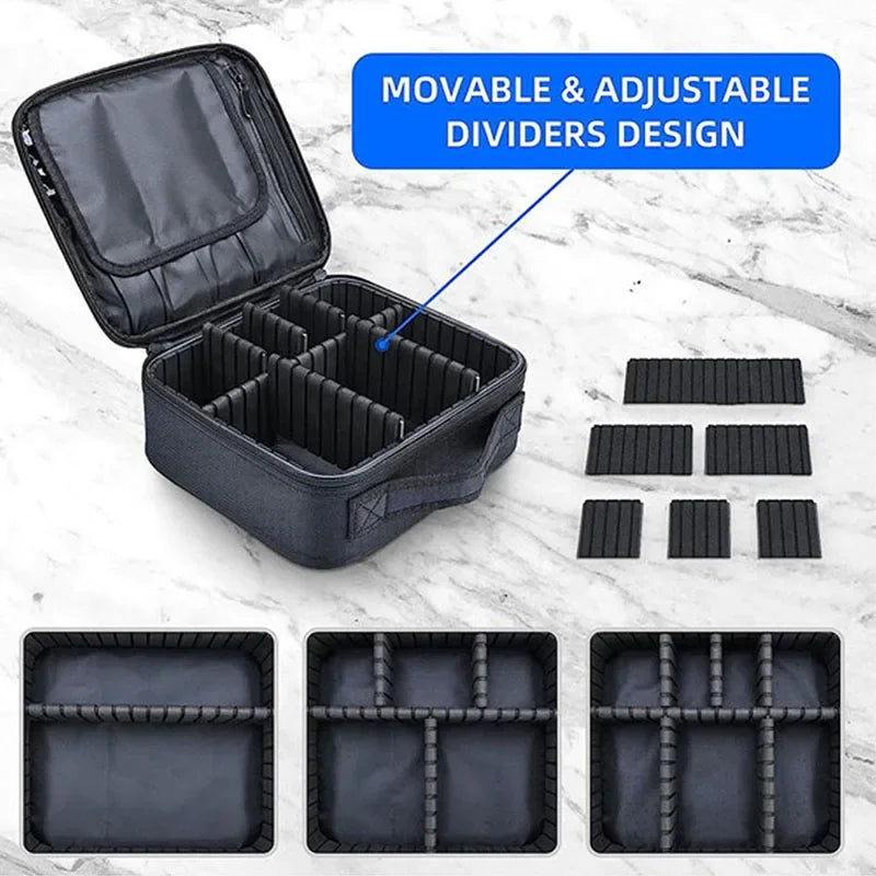 Professional Makeup Bag for Women Travel Waterproof Case