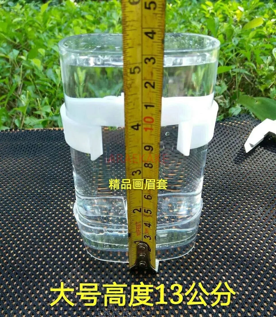 2PCS Automatic water dispenser for birds, bird pot, cup box, can, food can, birdcage
