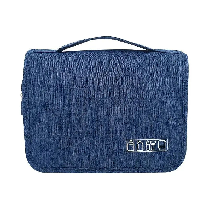 1pc Foldable Toiletry Bag Organizer for Travel and Makeup