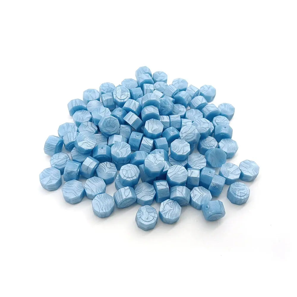 100pcs Colorful Metallic Golden Sealing Wax Beads for DIY Gifts and Invitations