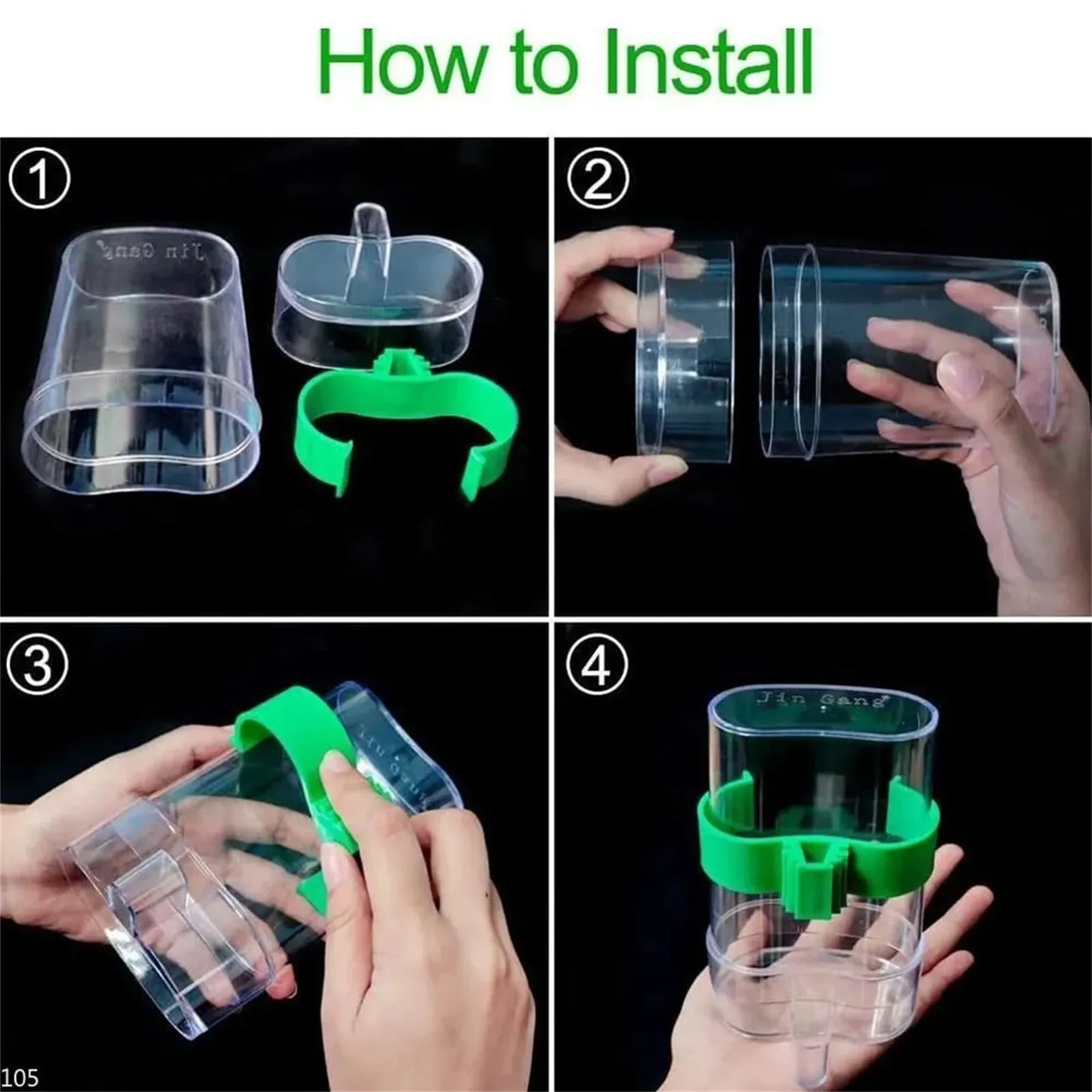 Birds Supplies Birds Feeding Bird High-quality Plastic Feeder Squirrel Parrot Water Dispenser Pet Bird Food Box Cage Accessories