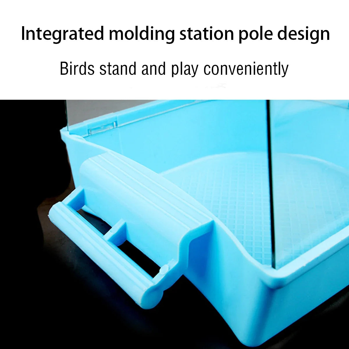 Hanging Bird Bath Box, Parakeet Shower Caged ,Parrot Bath Box Bird For Pet Brids For Canary, Budgerigar, Cockatiel,Parrots