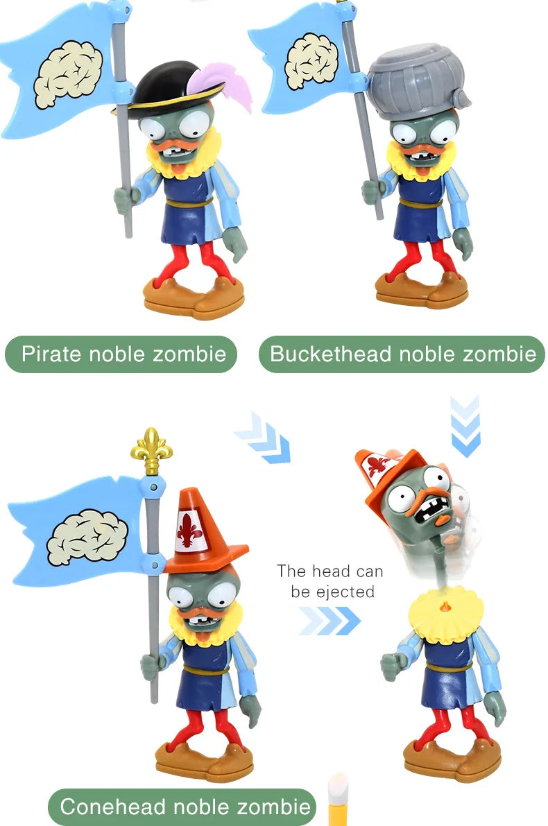 Plants vs Zombies 2 Full Set Toys Pea Shooter and Friends Role Play Action Figures for Kids