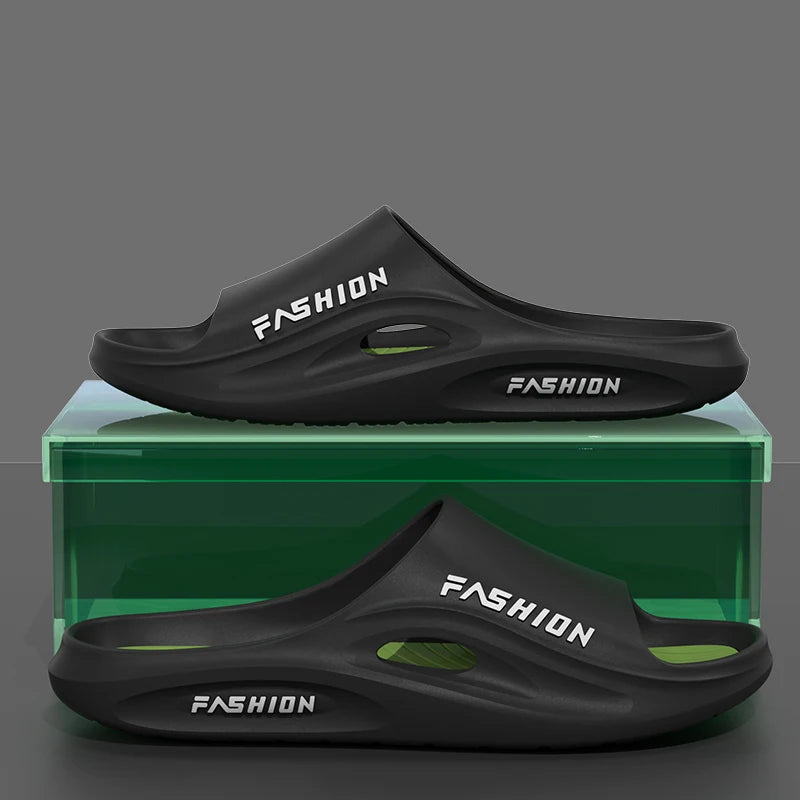 2024 Super Thick Bottom Slippers for Home Use Non-Slip Summer Fashion Slippers for Men