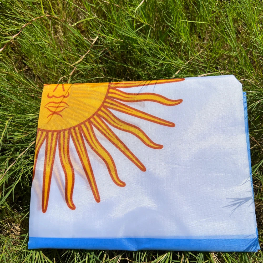 Argentina flag 90x150cm Polyester hanging polyester flag Argentina flag Festive sports Football banner Decorated flag