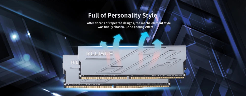 Kllisre DDR3 DDR4 8GB 16GB Memory Ram 1600 3200 MHz Desktop