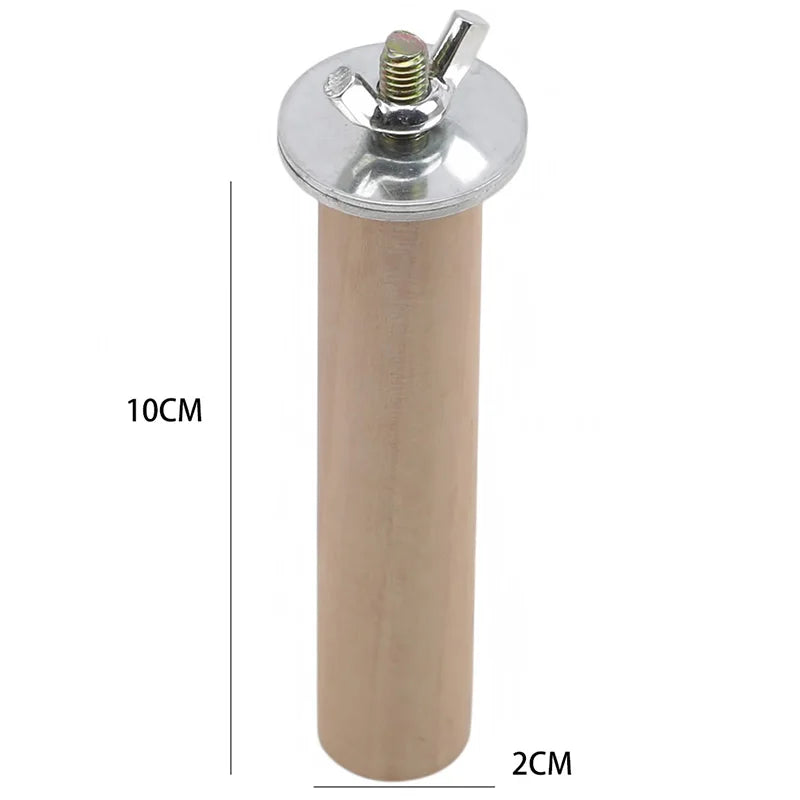 Parrot Pet Raw Standing Stick Wood Hanging Stand Rack Toy Sticksstand Parakeet Branch Perches For Bird Cage Bar Pet Supplies