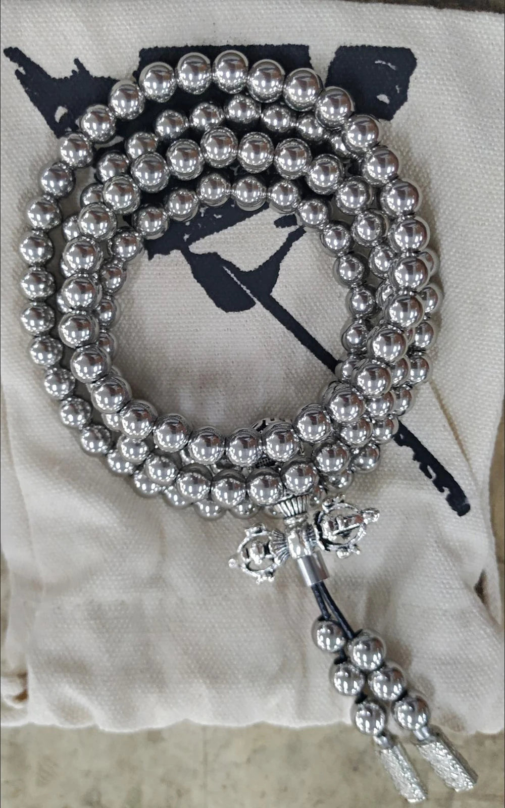 Prayer EDC Self Defense Necklace Bracelet with Buddha Beads