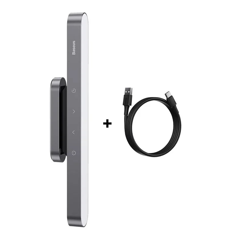 Baseus Rechargeable Magnetic LED Table Lamp with Stepless Dimming for Cabinet Bedroom and Kitchen Use