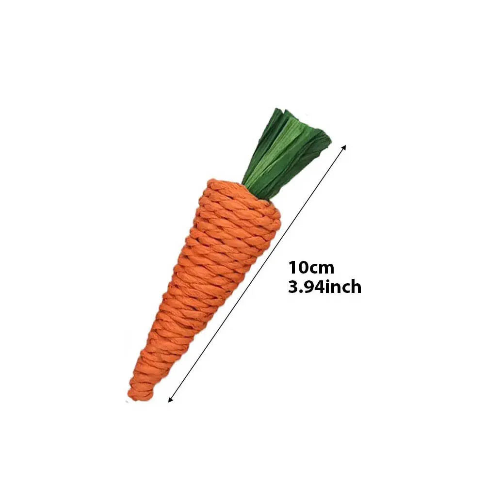 Pet Rabbit Guinea Pig Dragon Cat Fun Toy Hamster Rabbit Rabbit Tooth Grinding Set Pet Tooth Grinding Snacks