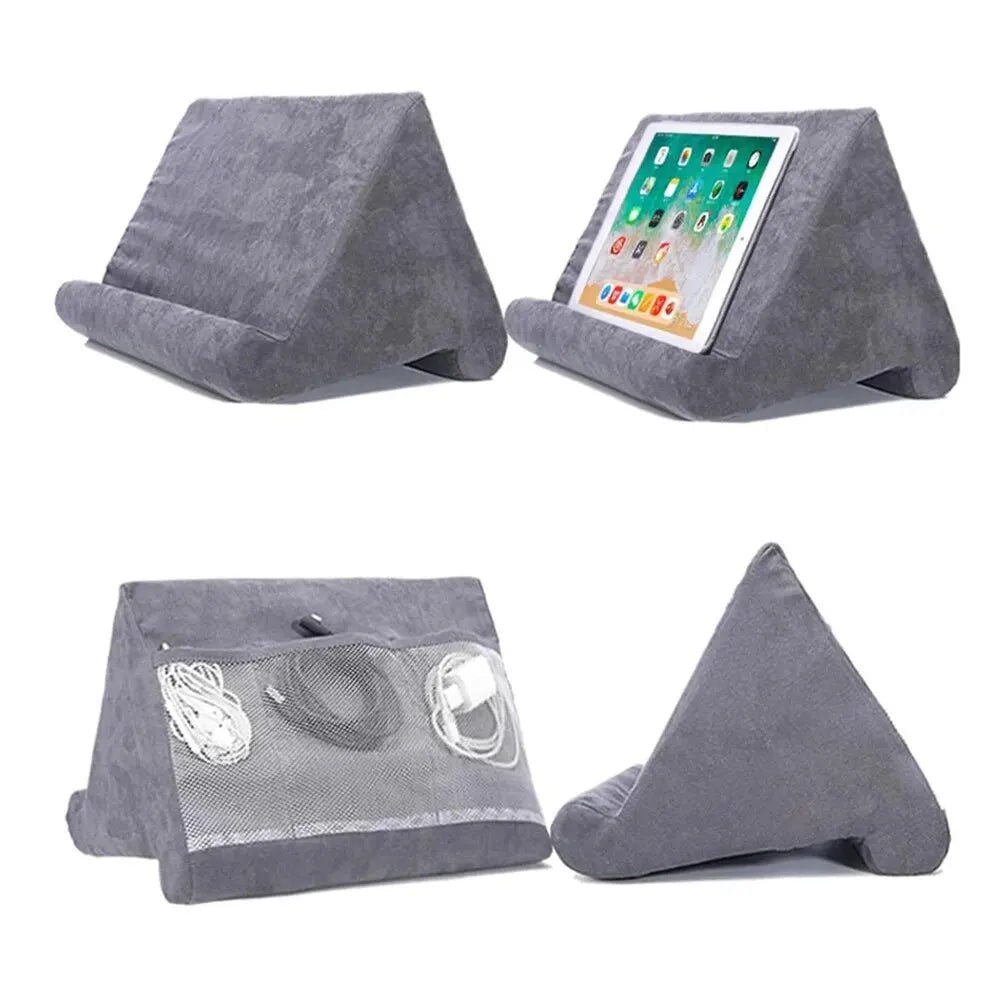 Xnyocn Tablet Stand Multifunction Sponge Pillow for iPad Samsung Huawei