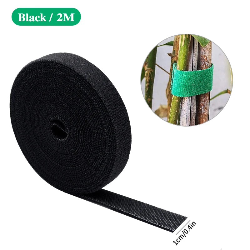 3 Rolls Green Garden Twine Plant Ties Nylon Support Wrap