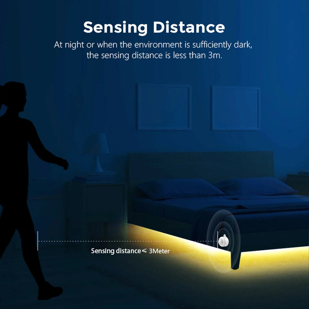 Smart Wireless PIR Motion Sensor LED Strip Light Neon Sign