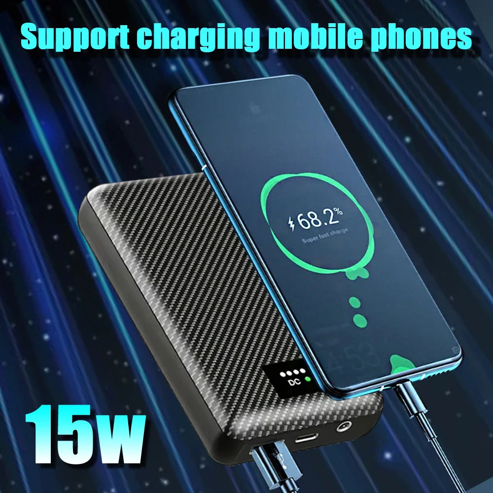 40000mAh Power Bank DC 7.4V Portable Charger for Heated Gear