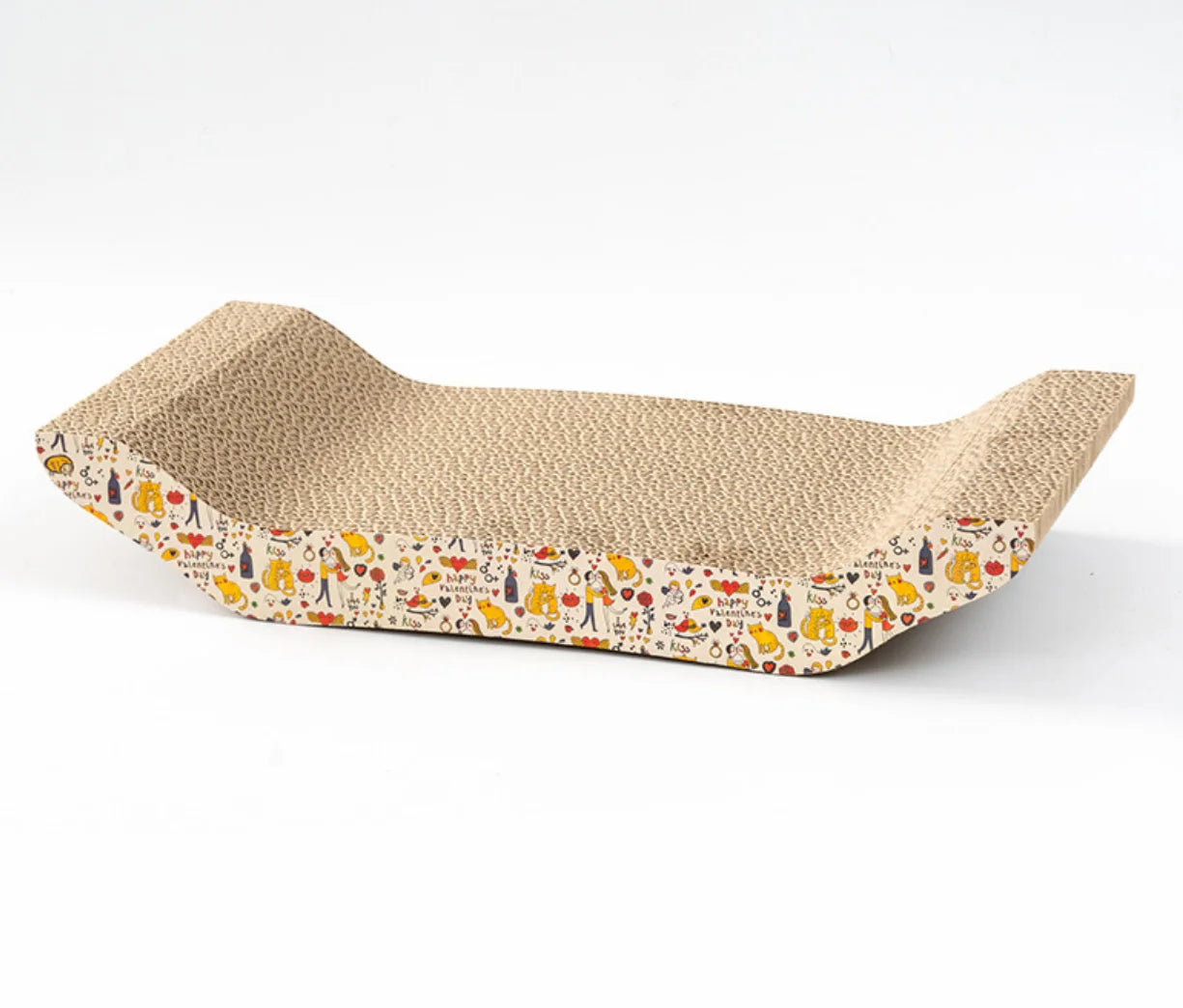 Cat Toys Pet Cat Scratching Board Corrugated Cardboard Pad Grinding Nails Interactive Protecting Furniture Cats Scratcher Toy