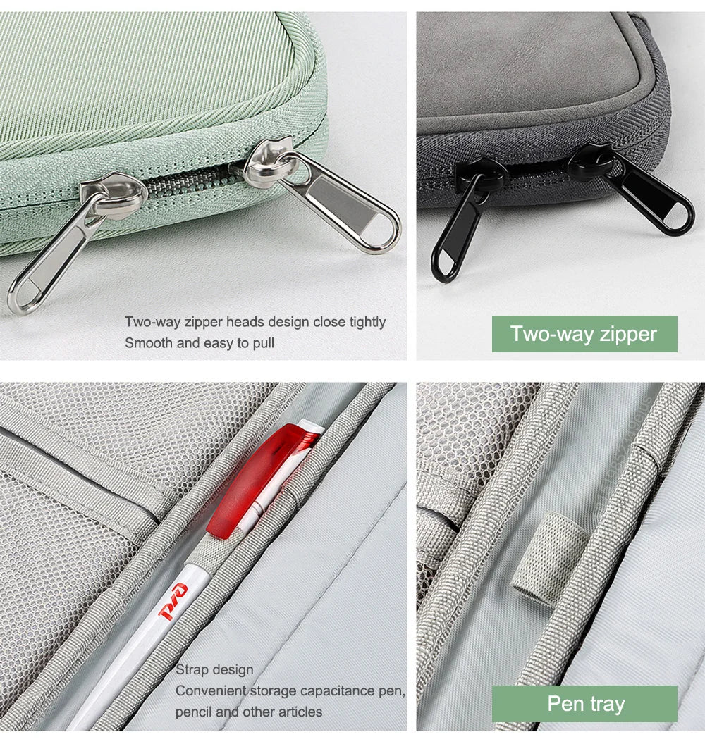 Tablet Sleeve Bag For Samsung Galaxy Tab S7 S8 A8 Lite Xiaomi Pad 5 6 Pro Portable Pouch Case