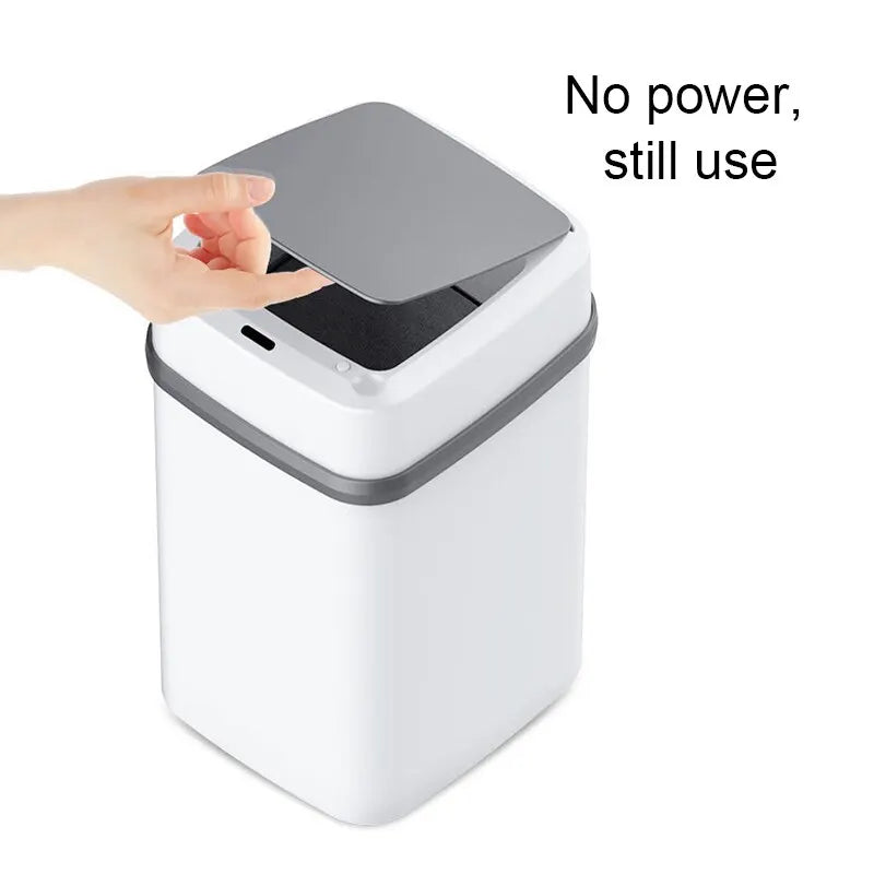 13L Kitchen Trash Bin Touchless Bathroom Smart Trash Can