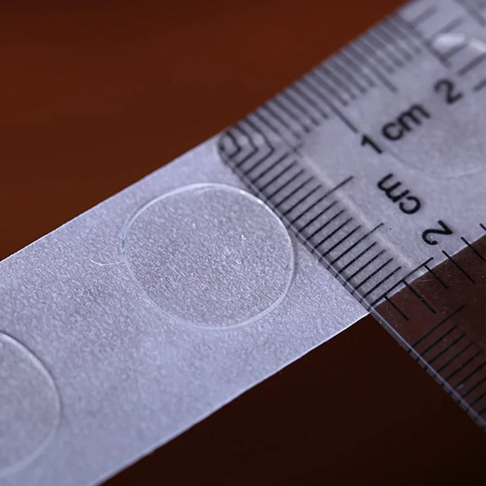 100 Dots Roll Candle Wick Stickers 13mm Double-Sided Adhesive