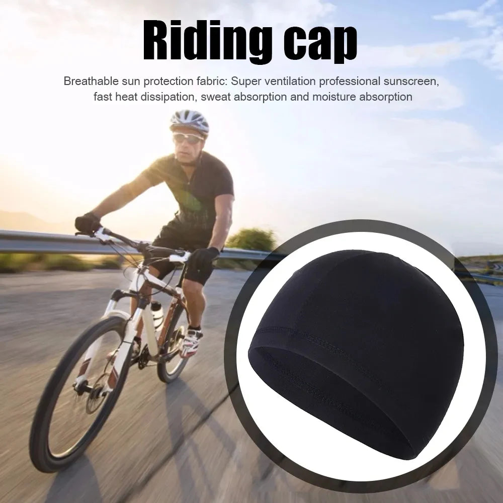 1Pcs Skull Cap Helmet Liner Running Beanie for Thermal Retention and Moisture Wicking