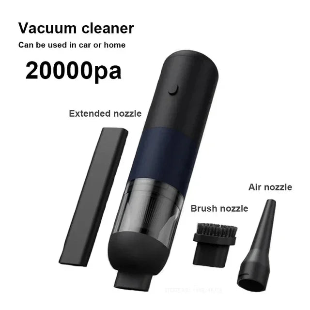 New Car Vacuum Cleaner Portable Mini Handheld 20000PA Dust Catcher