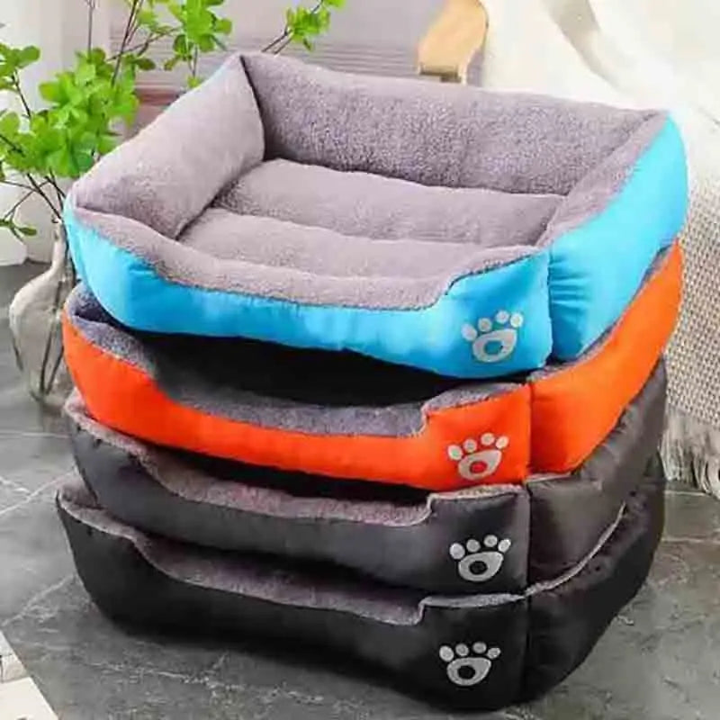 Large Pet Cat and Dog Bed Soft PP Cotton Waterproof Nest