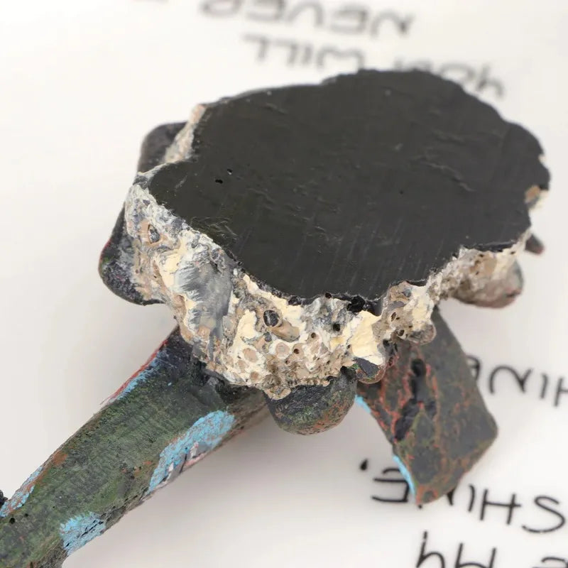 1PC Mini Resin Craft Fish Tank Plane Artificial Plane Wreckage Decor Aquarium Landscape Ornament