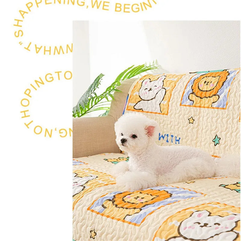 Dog Mats for Floors and Crates Reusable Washable Pet Playpen Cushions for Cats and Puppies Travel Car Mats for Dogs