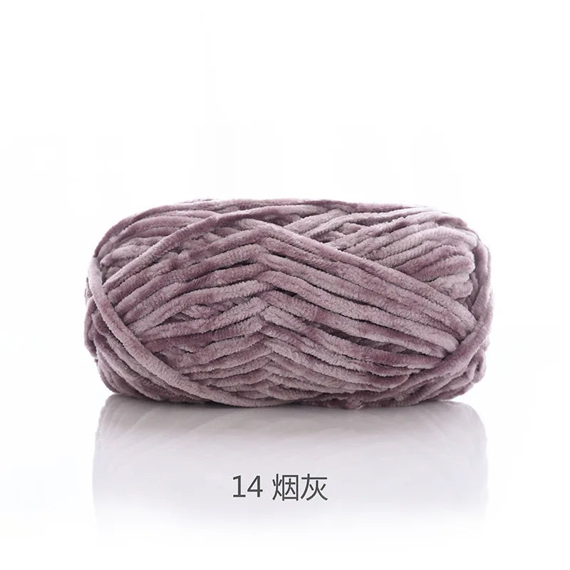 Ruyi Bird Warm Fleece Thick Wool Crochet Golden Velvet Yarn