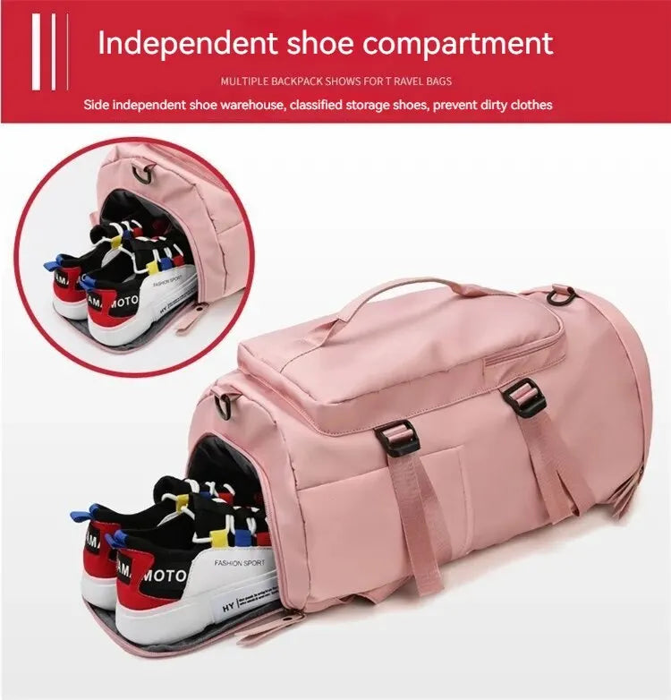 Rilibegan Outdoor Backpacks Waterproof Sport Travel Bag Big Capacity Fitness Backpack