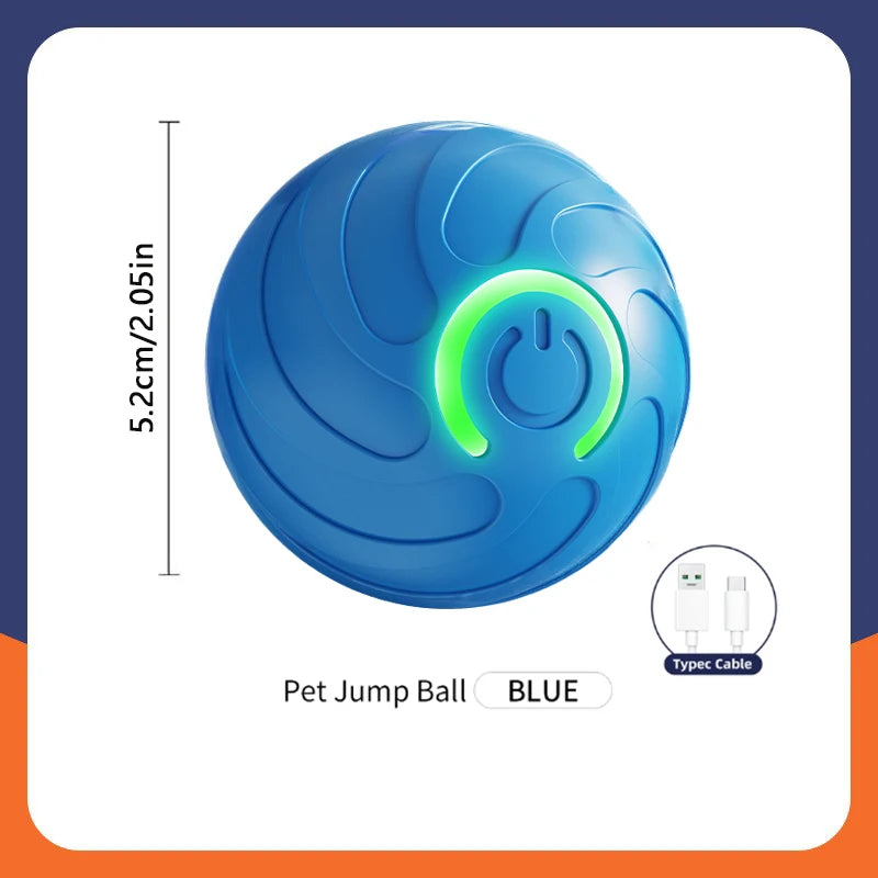 Smart Dog Toy Ball Electronic Interactive Pet Toy USB Moving Ball
