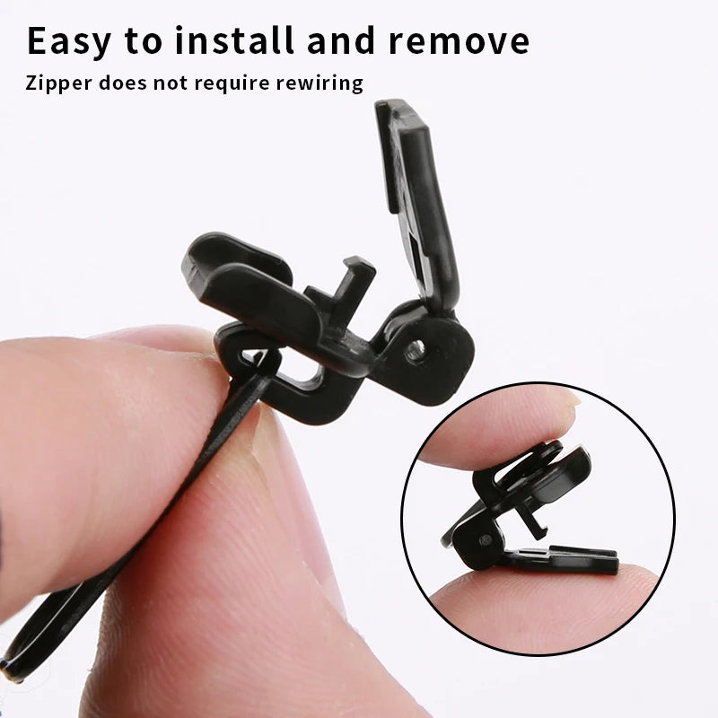 Universal Zipper Repair Kit Instant Fix Zipper Replacement 24/18/12/6Pcs