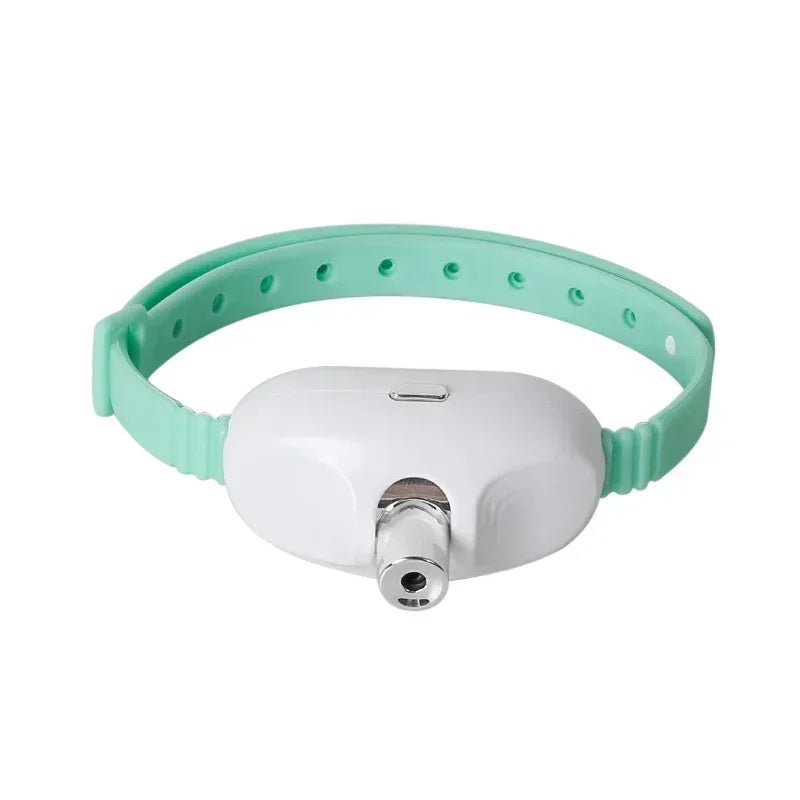 Rechargeable LED Pet Collar with Interactive Laser Teaser and Light-Up Function for Cats and Dogs