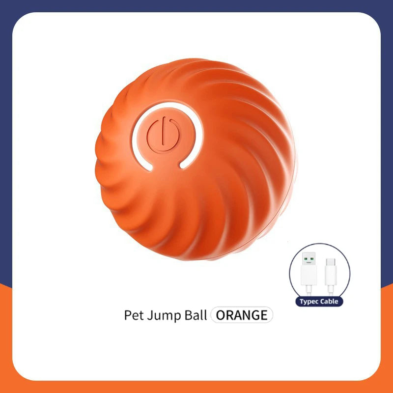 Smart Dog Toy Ball Electronic Interactive Pet Toy USB Moving Ball