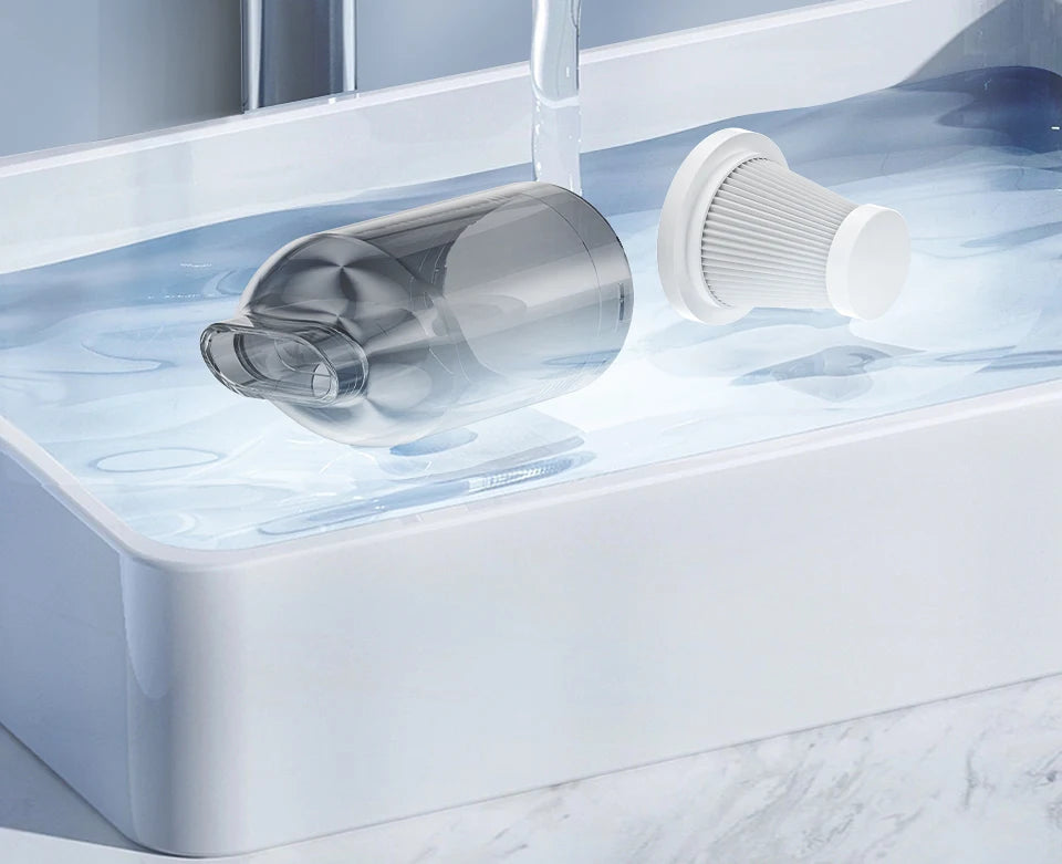 Cordless Mini Car Vacuum Cleaner Handheld with Powerful Suction for Easy Cleaning