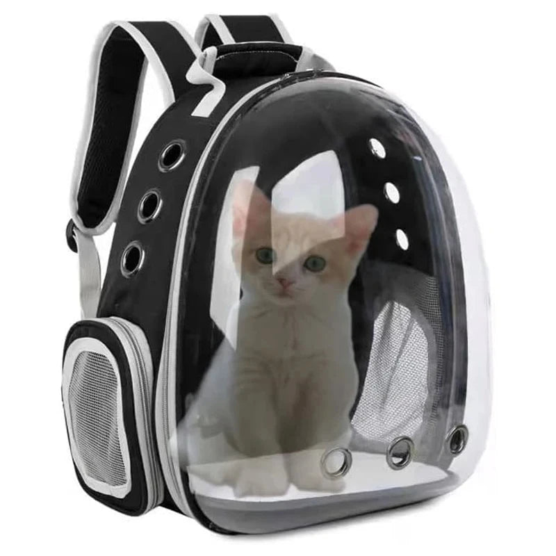 Cat Pet Carrier Backpack Transparent Capsule Bubble Pet Carrier for Small Animals Puppies Kitties Birds Travel