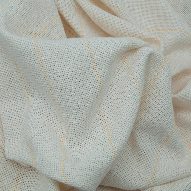 Monk Cloth Tufting Fabric with Marked Lines for DIY Garment and Carpet Making High-Quality 100 Percent Cotton Needlework Tool