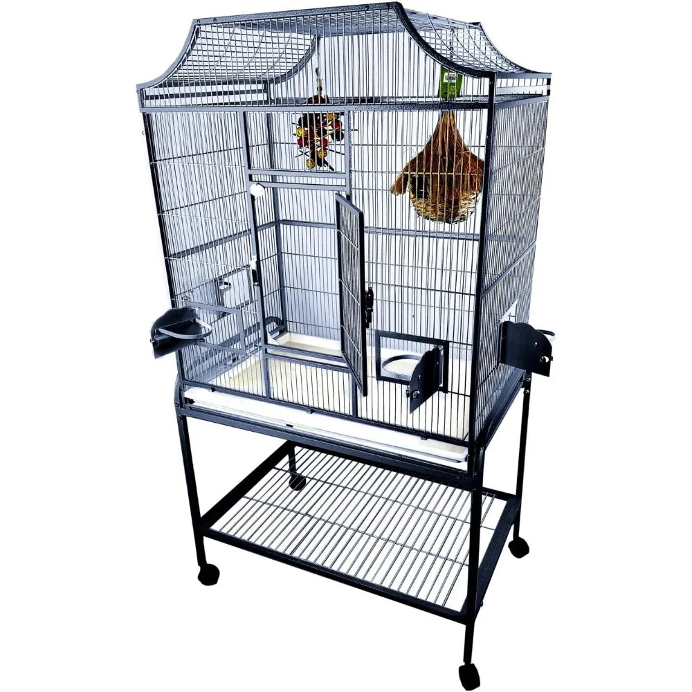 A&E Cage Co. Elegant Style Flight Cage, 32" x 21", Blue (MA3221FL Blue)