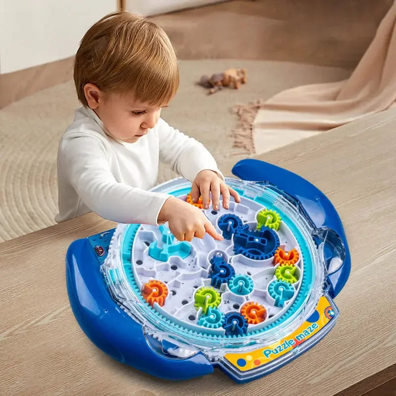 3D Creative Puzzle Maze Magic UFO Speed Cube Toys for Kids