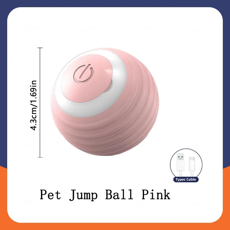 Smart Dog Toy Ball Electronic Interactive Pet Toy USB Moving Ball