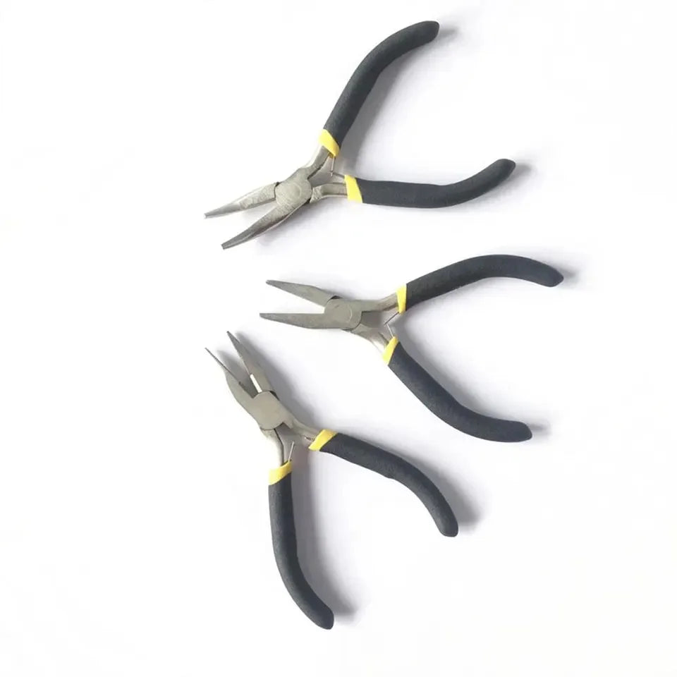 1Pcs Portable Durable Carbon Steel Jewellery Pliers Mini Tools