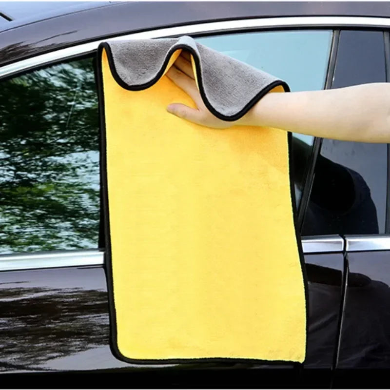 Wholesale Double Sided Microfiber Cloths for Cars Super Absorbent Cleaning and Drying Towels Auto Detailing Rags