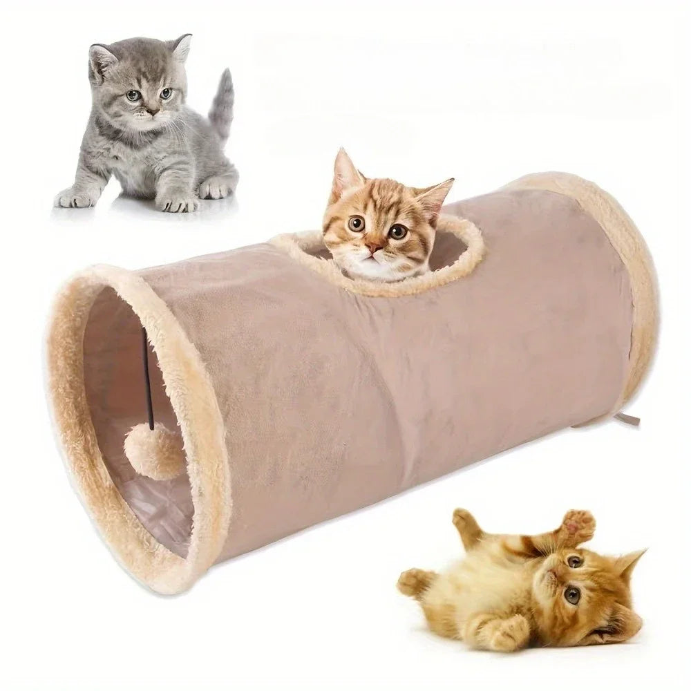 Cat Tunnel Toys Foldable Cat Self-sexual Relief for Four Seasons Universal Dirt-resistant Pet Supplies