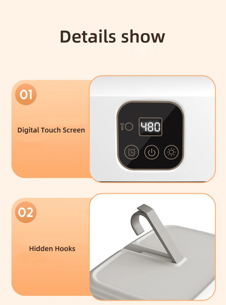 Multifunctional Portable Compact Foldable Electric Dryer Machine