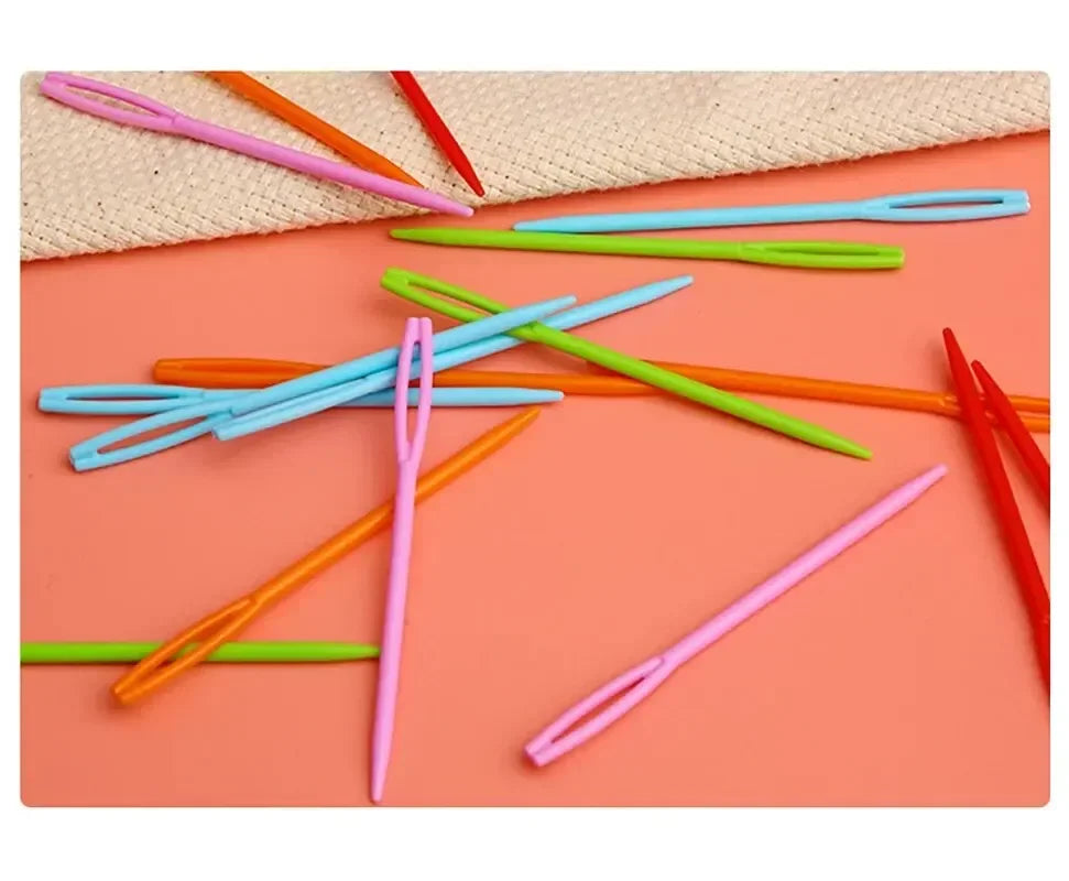 10/30 PCs Mixed Color Knitting Needles Crochet Hooks for Kids