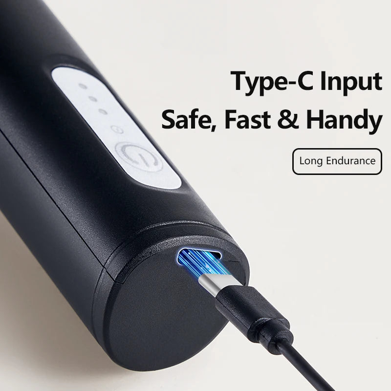 MINl Mik Frother USB Rechargeable 3 Speeds Foam Maker Coffee Whisk Mixer Electric Handle Blender Egg Beater Hot Cooking Tools