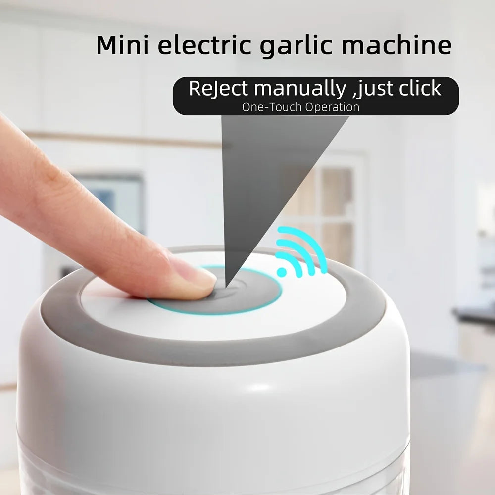 Electric Kitchen Food Chopper Mini Garlic Masher USB Grinder
