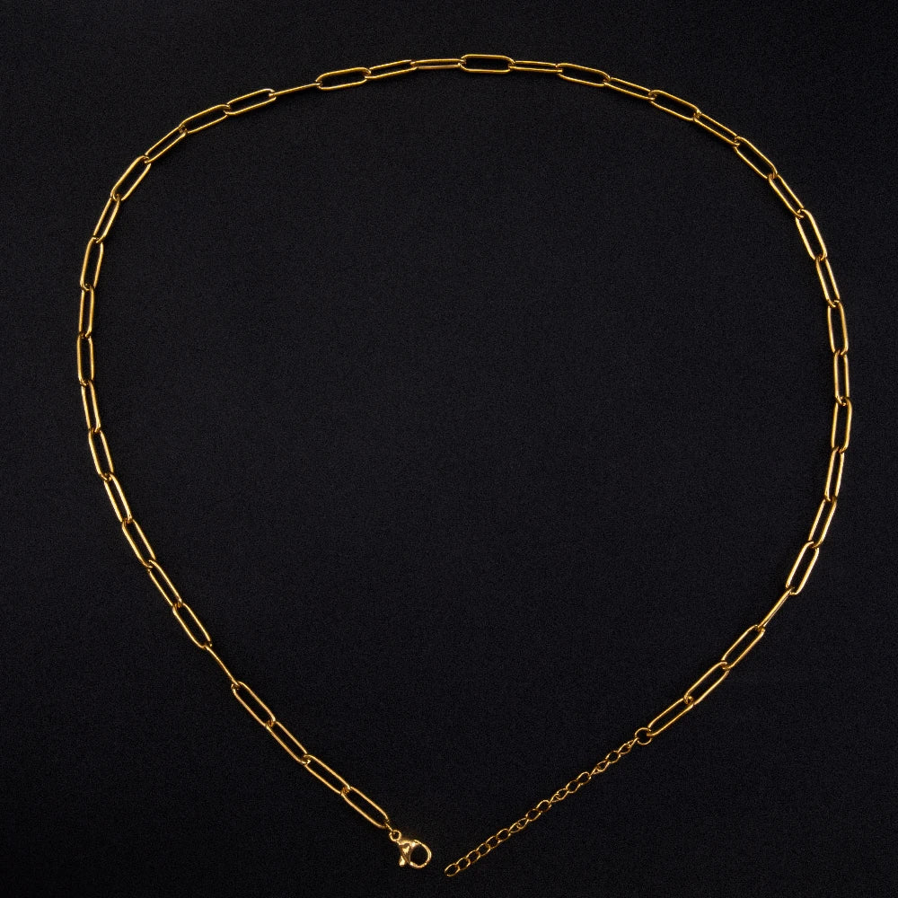 5pcs Adjustable Stainless Steel Necklace Chains for DIY Jewelry