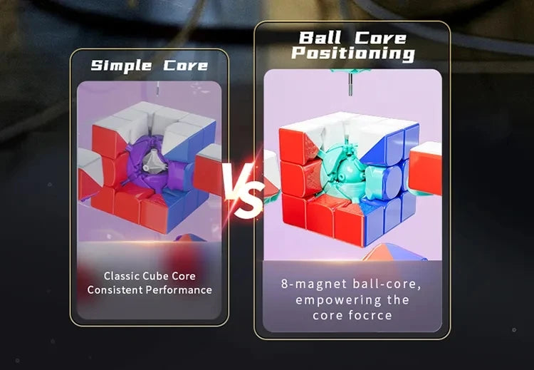 MoYu RS3M V5 3X3 Magnetic Speed Cube Professional Fidget Toy