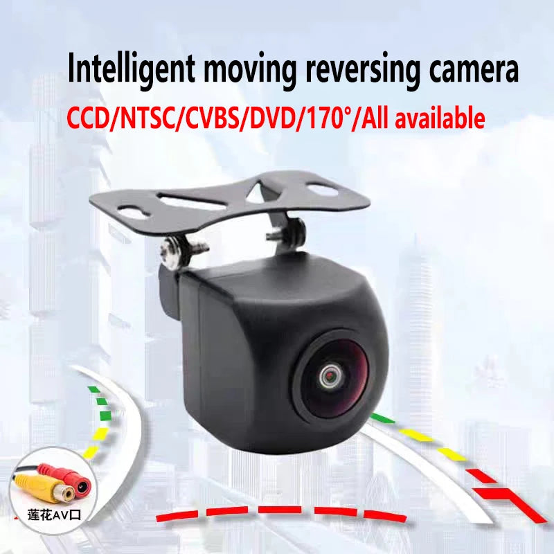 Reversing Camera DVD Intelligent Dynamic Trajectory Night Vision HD Fisheye 170
